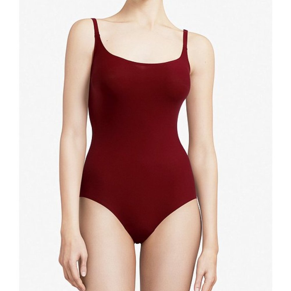 MAROON ONE PIECE LEOTARD BODYSUIT